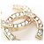 Spilla Chanel Coco Mark placcata oro Multicolore D'oro - vista 5