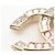 Spilla Chanel Coco Mark placcata oro Multicolore D'oro - vista 6