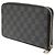 Louis Vuitton Damier Graphite Long Wallet Black Damier ebene - view 2