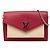 Louis Vuitton Pochette Lockme Chain Crossbody Shoulder Bag Beige
