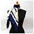 Hermès Sciarpa di seta Hermes Carré 90 EPERON D'OR Bianco Blu navy - vista 4
