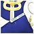 Hermès Sciarpa di seta Hermes Carré 90 EPERON D'OR Bianco Blu navy - vista 5