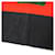 Chanel Black and Red Silk Scarf  - view 7