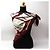Hermès Sciarpa in seta Hermes Carre 90 GRAND LARGUE Bianco Rosso - vista 4