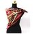 Hermès Sciarpa di seta Hermes Carré 90 EPERON D'OR Rosso Cachi - vista 3