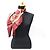 Hermès Sciarpa di seta Hermes Carré 90 EPERON D'OR Rosso Cachi - vista 4