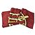 Hermès Sciarpa di seta Hermes Carré 90 EPERON D'OR Rosso Cachi - vista 8