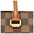 Borsa Louis Vuitton Belmont Damier ebene - vista 17