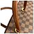 Borsa Louis Vuitton Belmont Damier ebene - vista 19