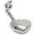 Colar Chopard Happy Diamonds em ouro branco 18K Dourado - vista 12