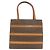 Céline Borsa Celine motivo Macadam Marrone