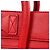 Céline Bolsa de mão Celine Luggage Mini Vermelho - vista 16