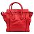 Céline Bolsa de mão Celine Luggage Mini Vermelho - vista 2