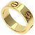Anello Love di Cartier in oro giallo 18K