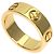 Anello Love di Cartier in oro giallo 18K