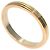 Cartier 3-Farben 18K Goldband Ring