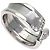 Cartier C2 Diamond Band Ring Ring - Ansicht 5
