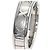 Anello Tiffany & Co. Atlas 3 diamanti in oro bianco 18K - vista 10
