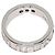 Anello Tiffany & Co. Atlas 3 diamanti in oro bianco 18K - vista 4