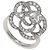 Anello Camellia Medium in Diamante Chanel