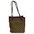 Borsa a Spalla Gucci GG Canvas Marrone - vista 2