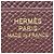 Portafoglio bi-fold Hermès Bearn in pelle Epsom Bordeaux Bordò - vista 7