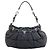 Borsa a mano in nylon nero Prada