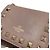 Cartera de cuero bi-fold Rockstud para mujer Valentino Beige - vista 16