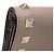 Cartera de cuero bi-fold Rockstud para mujer Valentino Beige - vista 19