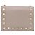 Cartera de cuero bi-fold Rockstud para mujer Valentino Beige - vista 2