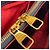 Borsa Louis Vuitton M42747 Montaigne BB Rosso - vista 12