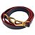 Borsa Louis Vuitton M42747 Montaigne BB Rosso - vista 8