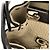 Borsa a 2 vie Fendi Peekaboo Medium Selleria Marrone - vista 16
