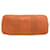 Hermès Sac à main Hermes Valparaiso MM en Orange Toile Chevron  - vue 4