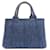 Borsa 2-Way Prada Canapa Mini Blu  - vista 2