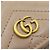 Cartera de dos pliegues Gucci GG Marmont Double G Beige - vista 13