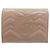 Cartera de dos pliegues Gucci GG Marmont Double G Beige - vista 2