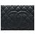 NUOVA BORSA CHANEL CABAS SHOPPING GM LOGO CC IN PELLE CAVIAR NERA Nero - vista 8
