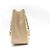 Borsa Chanel Shopping GM Logo CC in Pelle Caviar Beige & Palladio - vista 3