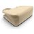 Borsa Chanel Shopping GM Logo CC in Pelle Caviar Beige & Palladio - vista 5