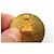 ORECCHINI VINTAGE CHANEL 1993 A CLIP TONDI RIGATI CON LOGO CC D'oro - vista 7