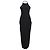 Vestido largo con cuello halter Coralia de The Row en poliamida negra Negro