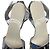 Sandali con tacco Miu Miu Crysta- Embellish in pelle vernice argento - vista 13