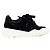 Sneakers Court Chunky Alexander Mcqueen in scamosciato nero