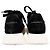 Sneakers Court Chunky Alexander Mcqueen in scamosciato nero - vista 3