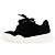Sneakers Court Chunky Alexander Mcqueen in scamosciato nero - vista 4