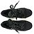 Sneakers Court Chunky Alexander Mcqueen in scamosciato nero - vista 5