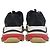 Baskets Triple S Balenciaga en polyester noir - vue 3