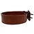 Cinturón Burberry Double Holed en cuero marrón Castaño Roja - vista 3