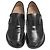 Mocasines Loewe Terra con tacón kitten-heel en piel negra Negro - vista 5